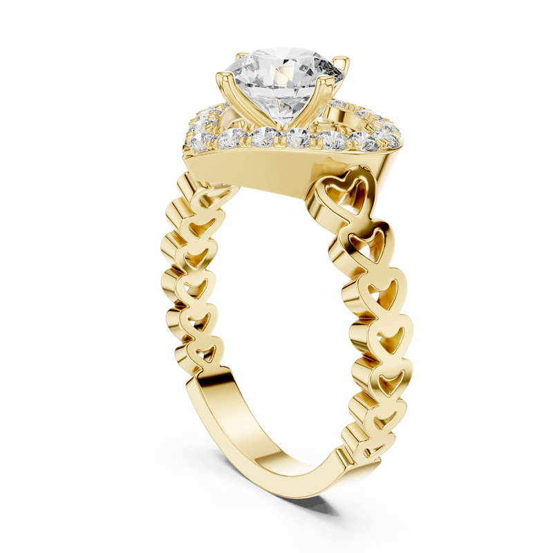 Ladies Ring LR-0095@7 - Yellow Gold - Image