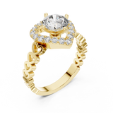 Ladies Ring LR-0095@7 - Yellow Gold - Image