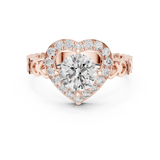 Ladies Ring LR-0095@7 - Rose Gold - Image