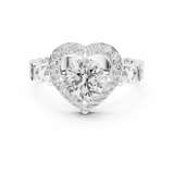 Ladies Ring LR-0095@7 - White Gold - Image