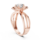 Ladies Ring LR-0096@7 - Rose Gold - Image