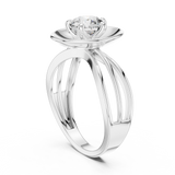 Ladies Ring LR-0096@7 - White Gold - Image