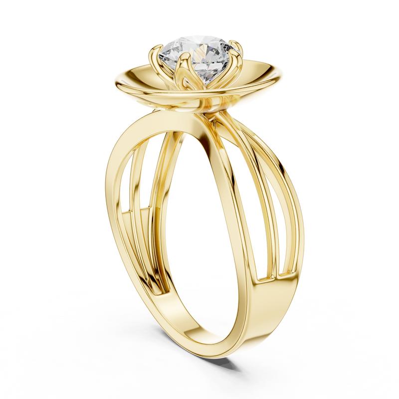 Ladies Ring LR-0096@7 - Yellow Gold - Image