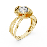 Ladies Ring LR-0096@7 - Yellow Gold - Image