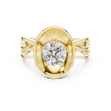 Ladies Ring LR-0096@7 - Yellow Gold - Image