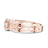 Ladies Ring LR-0097@7 - Rose Gold - Image