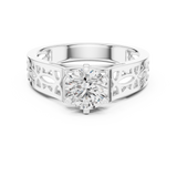 Ladies Ring LR-0097@7 - White Gold - Image