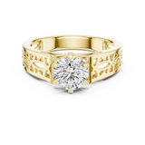 Ladies Ring LR-0097@7 - Yellow Gold - Image