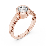 Ladies Ring LR-0111 - Rose Gold - Image
