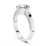 Ladies Ring LR-0111 - White Gold - Image