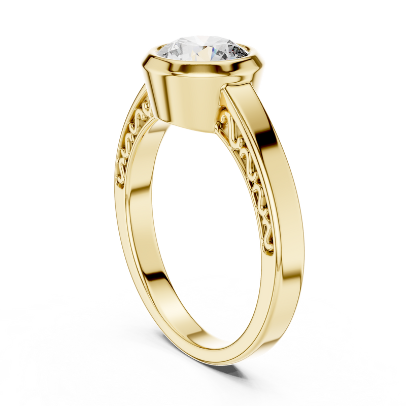 Ladies Ring LR-0111 - Yellow Gold - Image