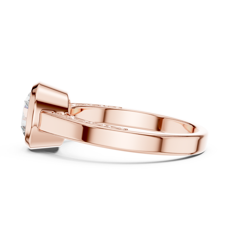Ladies Ring LR-0111 - Rose Gold - Image