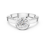 Ladies Ring LR-0111 - White Gold - Image