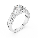 Ladies Ring LR-0112@7 - White Gold - Image