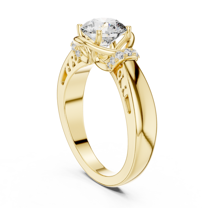 Ladies Ring LR-0112 - Yellow Gold - Image