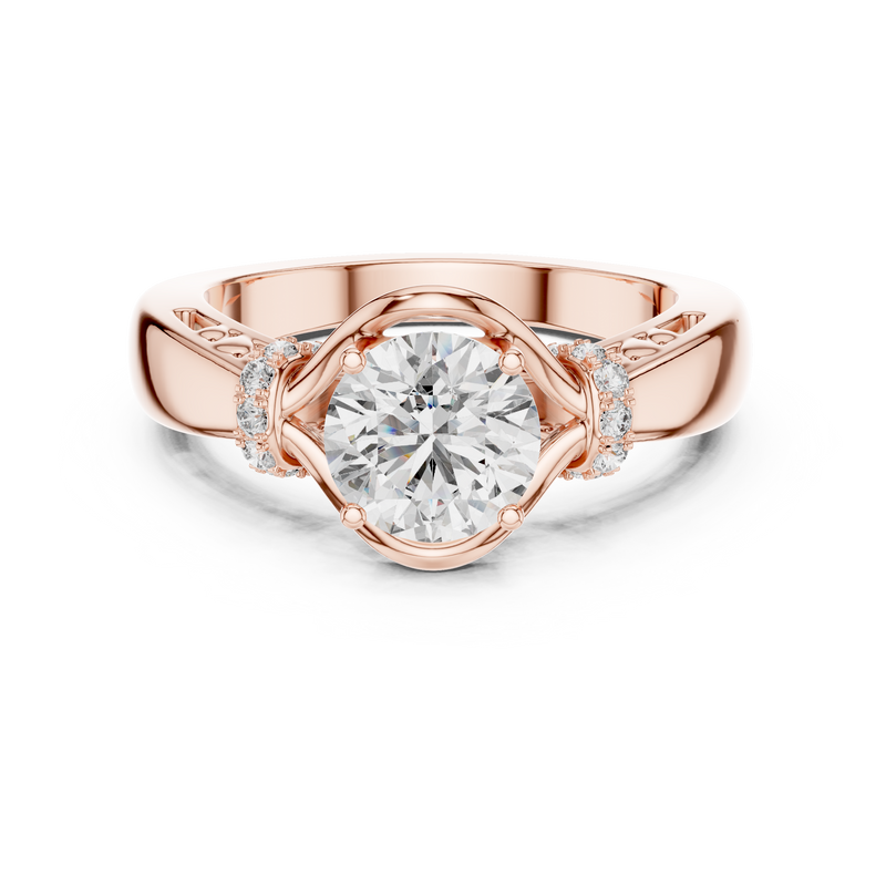 Ladies Ring LR-0112 - Rose Gold - Image