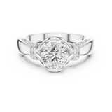 Ladies Ring LR-0112 - White Gold - Image