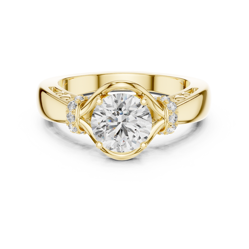 Ladies Ring LR-0112@7 - Yellow Gold - Image