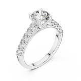 Ladies Ring LR-0113@7 - White Gold - Image