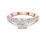 Ladies Ring LR-0113@7 - Rose Gold - Image