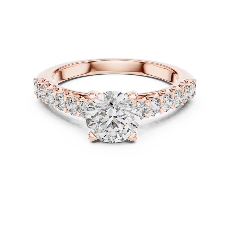Ladies Ring LR-0113@7 - Rose Gold - Image