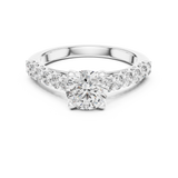 Ladies Ring LR-0113@7 - White Gold - Image
