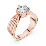 Ladies Ring LR-0154@7 - Rose Gold - Image