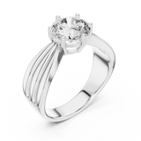 Ladies Ring LR-0154@7 - White Gold - Image