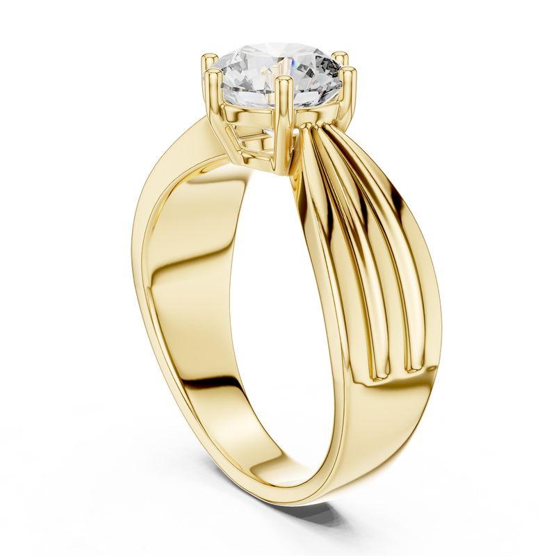 Ladies Ring LR-0154@7 - Yellow Gold - Image