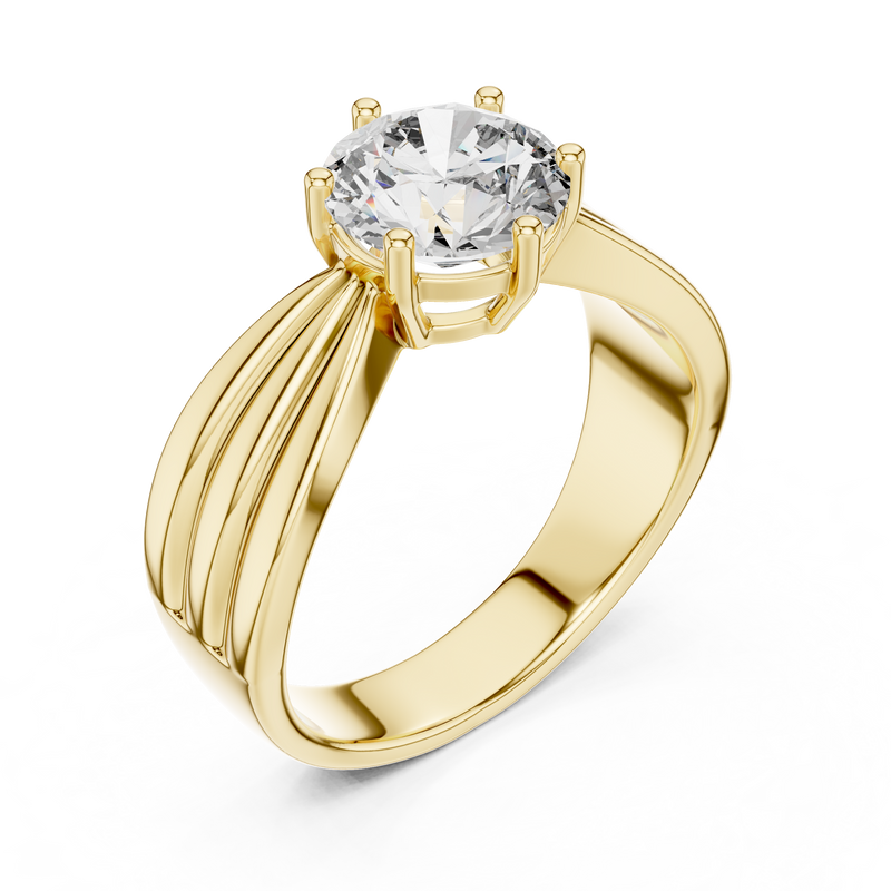 Ladies Ring LR-0154@7 - Yellow Gold - Image