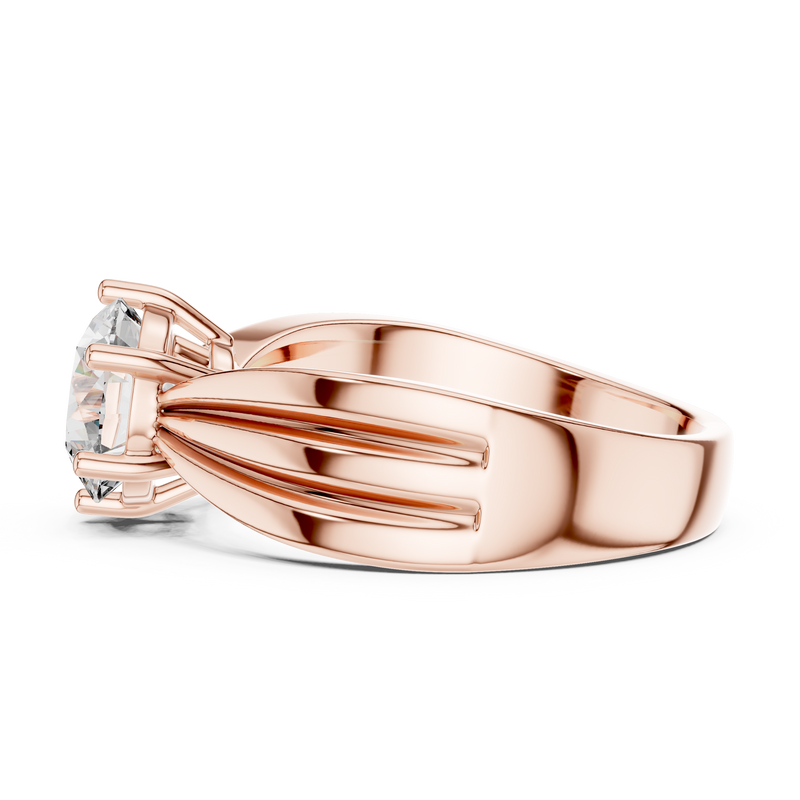 Ladies Ring LR-0154@7 - Rose Gold - Image