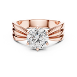Ladies Ring LR-0154@7 - Rose Gold - Image
