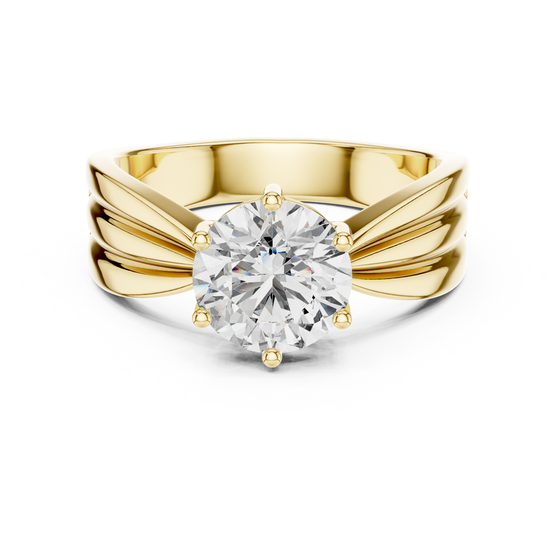 Ladies Ring LR-0154@7 - Yellow Gold - Image