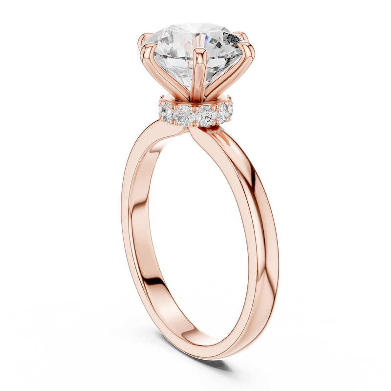 Ladies Ring LR-0171 - Rose Gold - Image
