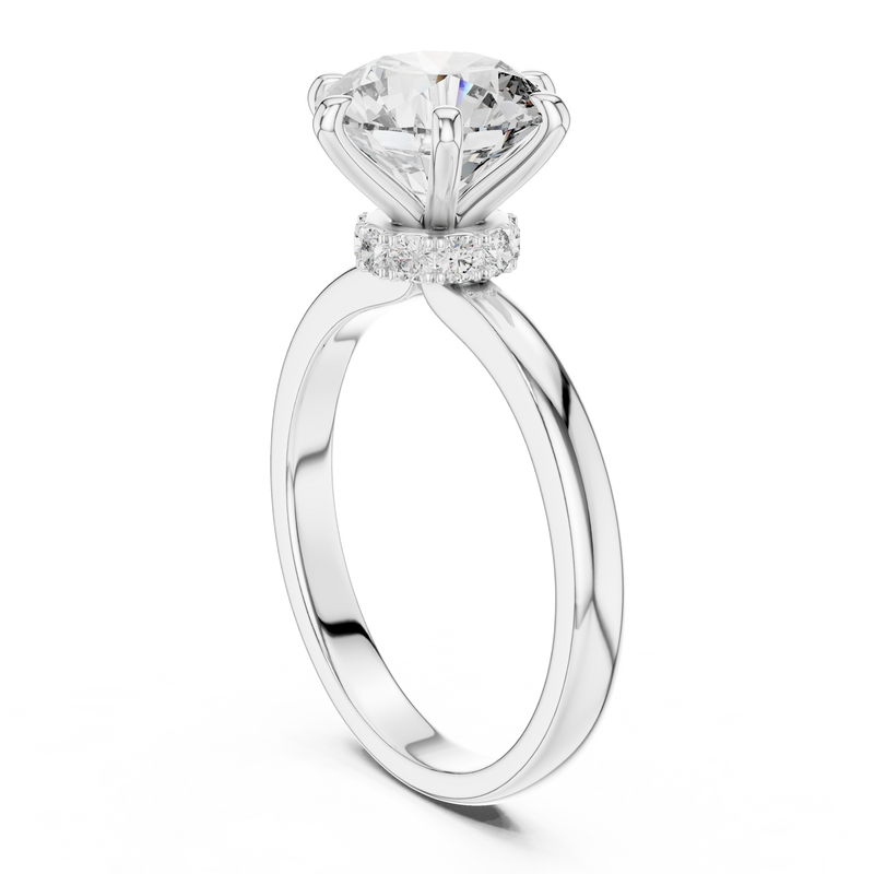 Ladies Ring LR-0171 - White Gold - Image