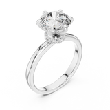 Ladies Ring LR-0171 - White Gold - Image