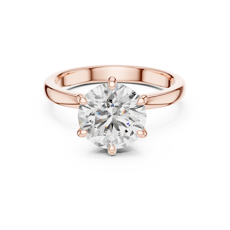 Ladies Ring LR-0171 - Rose Gold - Image