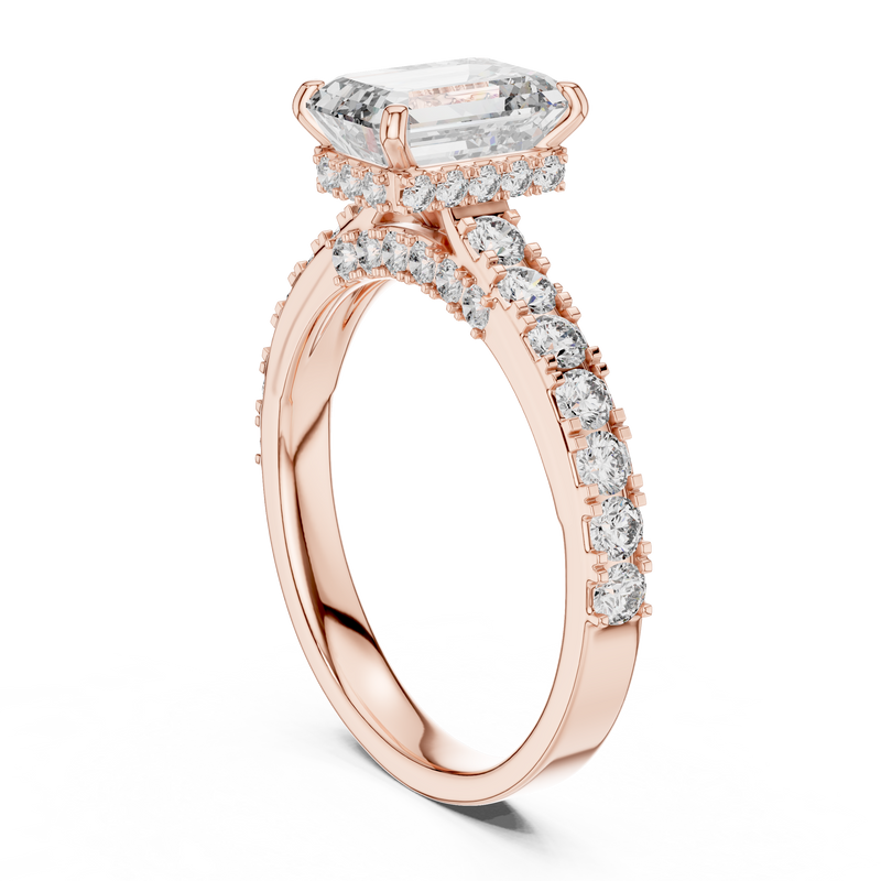 Ladies Ring LR-0172 - Rose Gold - Image
