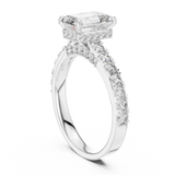 Ladies Ring LR-0172 - White Gold - Image
