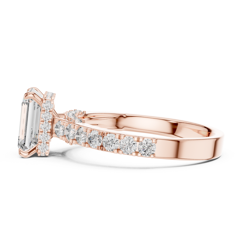 Ladies Ring LR-0172 - Rose Gold - Image