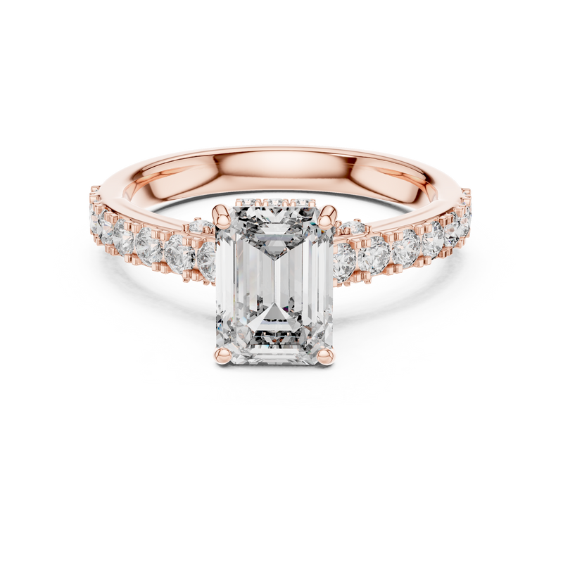 Ladies Ring LR-0172 - Rose Gold - Image