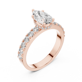 Ladies Ring LR-0173 - Rose Gold - Image