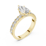 Ladies Ring LR-0173 - Yellow Gold - Image
