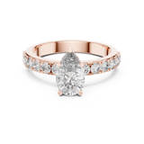 Ladies Ring LR-0173 - Rose Gold - Image