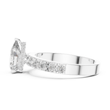 Ladies Ring LR-0173 - White Gold - Image
