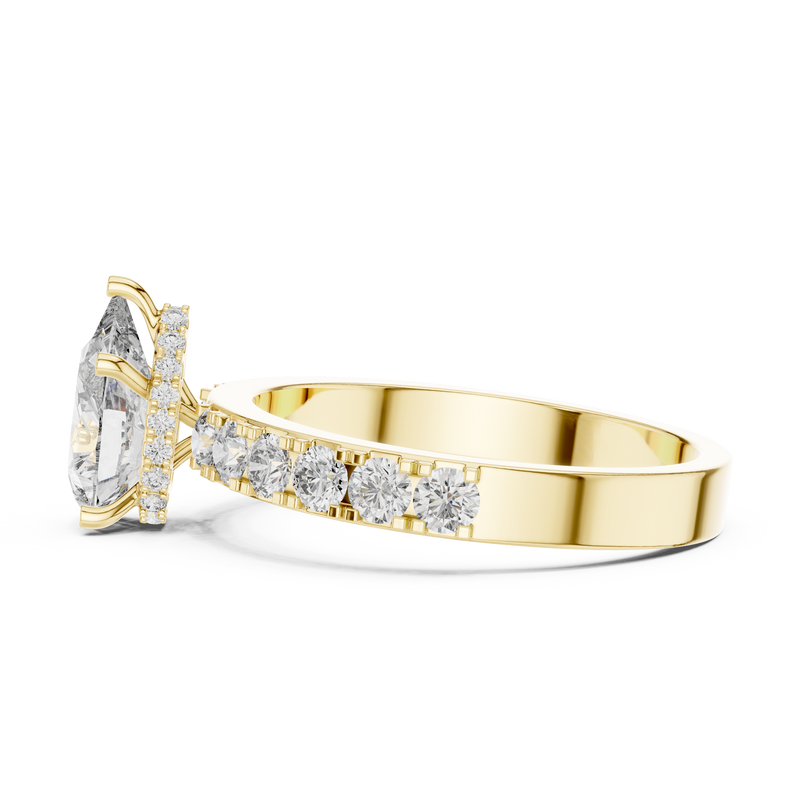 Ladies Ring LR-0173 - Yellow Gold - Image