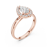 Ladies Ring LR-0174 - Rose Gold - Image