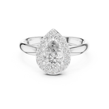 Ladies Ring LR-0174 - White Gold - Image