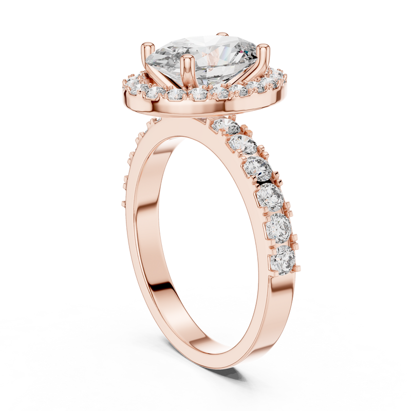 Ladies Ring LR-0175 - Rose Gold - Image
