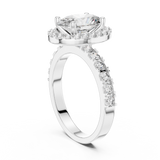 Ladies Ring LR-0175 - White Gold - Image
